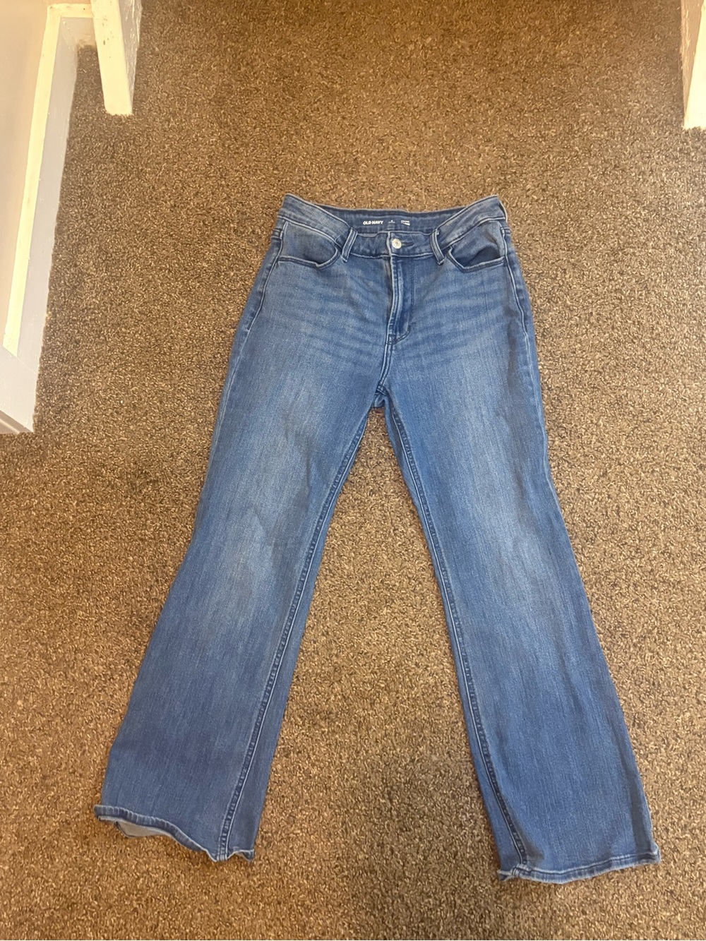 Old Navy Blue Flare Jeans - Women's